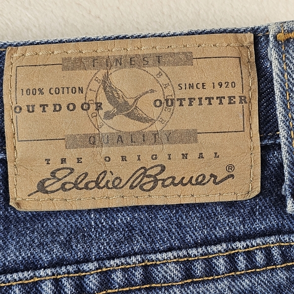 Eddie BauerJeans Women’s 16 Relaxed Fit Denim Jeans retro vintage 100% cotton - Picture 8 of 11
